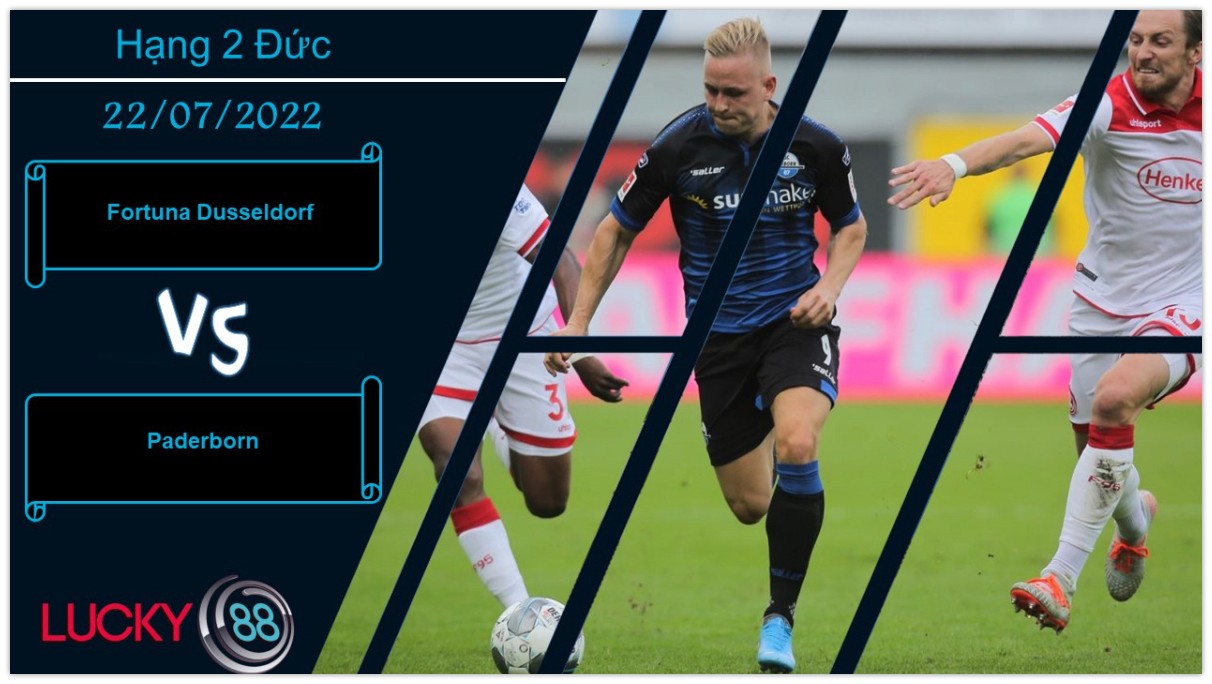 LUCKY88 Fortuna Dusseldorf vs Paderborn ,   Nhận định bóng đá 22/07/2022, Ra về hài lòng