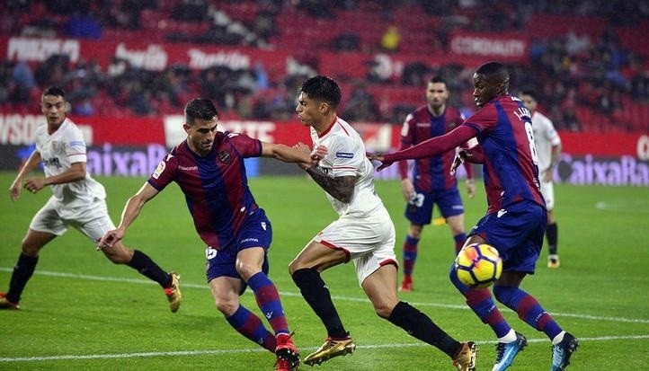 LUCKY88 Levante vs Sevilla - Nhận định bóng đá 16/06/2020 - Nắm chặt lợi thế